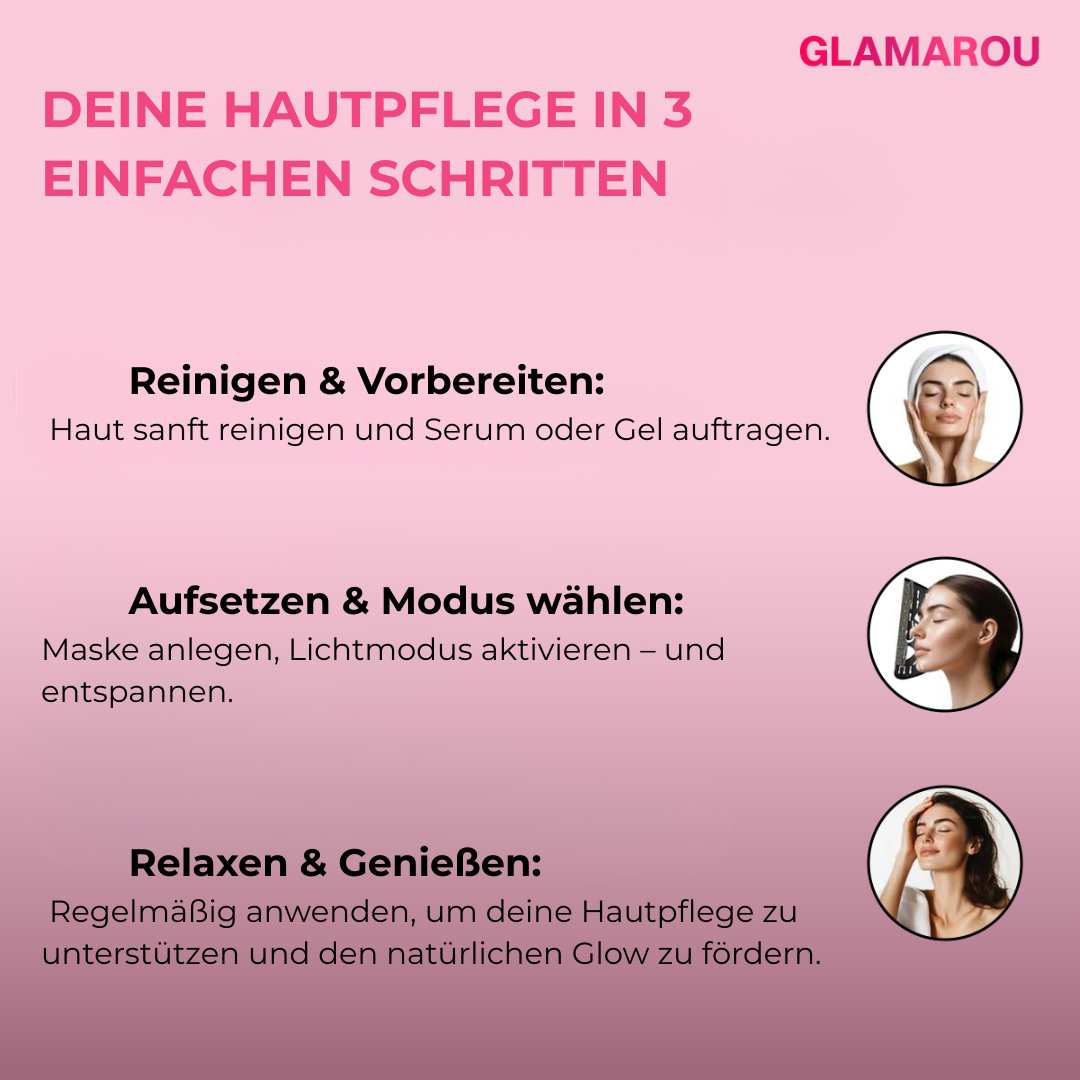 Glamarou LiftSense - Rotlichtmaske